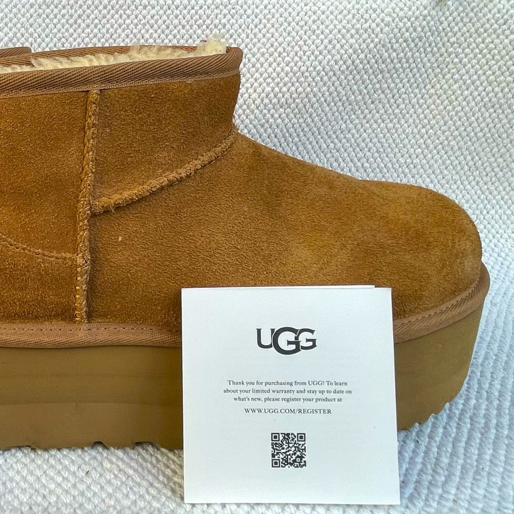 UGG Classic Ultra Mini Platform CHESTNUT